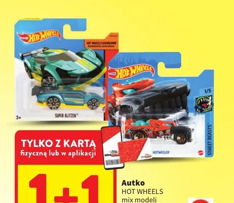 Autko mix modeli promocja w Intermarche