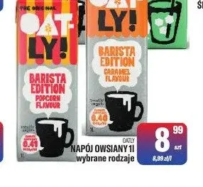 Napój owsiany Oatly Barista Edition Caramel promocja w Tomi Markt