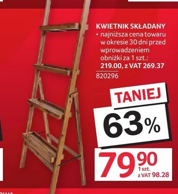 Kwietnik składany promocja w Selgros