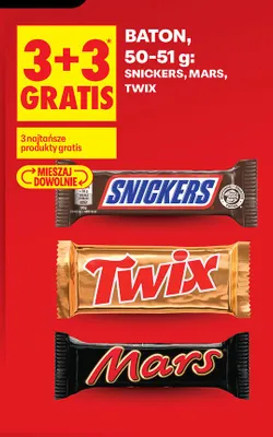 Baton Snickers promocja w Biedronka