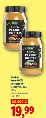 Krem 100% z orzeszków ziemnych, XXL promocja w Lidl
