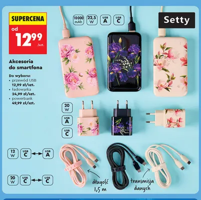 Ładowarka Setty promocja w Biedronka