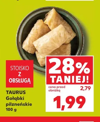 Gołąbki pilzneńskie Taurus promocja w Kaufland