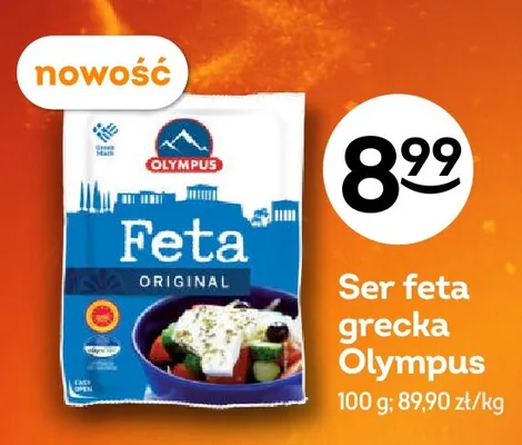Ser feta grecka Olympus promocja w Żabka