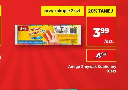 Zmywak kuchenny Amigo promocja w API Market
