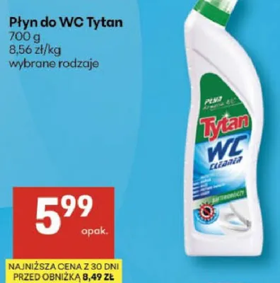 Płyn do WC promocja w Delikatesy Centrum