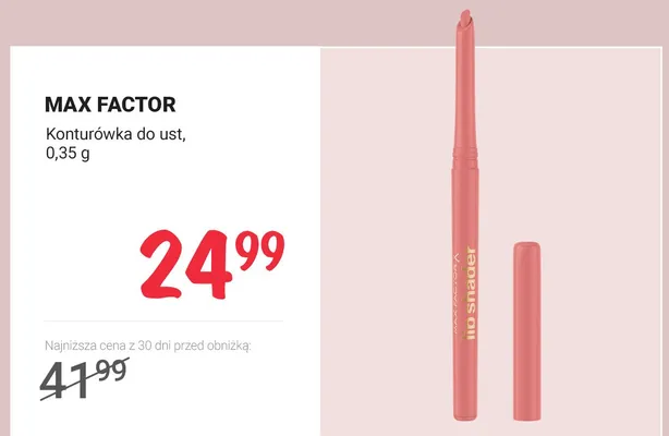 Konturówka do ust promocja w Rossmann