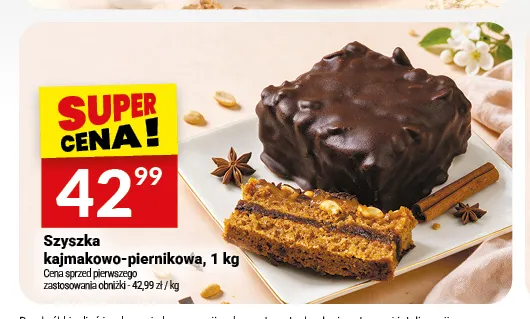 Szyszka kajmakowo-piernikowa Białecki promocja w Twój Market