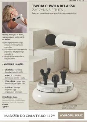 Masażer do ciała promocja w AVON