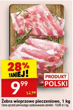 Żebra wieprzowe pieczeniowe promocja w Twój Market