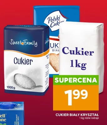 Cukier biały kryształ promocja w Stokrotka