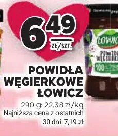 Powidła węgierkowe  promocja w Stokrotka