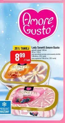Lody Sonetti Amore Gusto Słony karmel promocja w POLOmarket