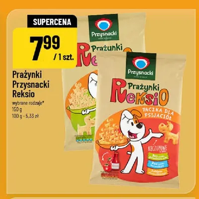 Prażynki Przysnacki Reksio promocja w POLOmarket