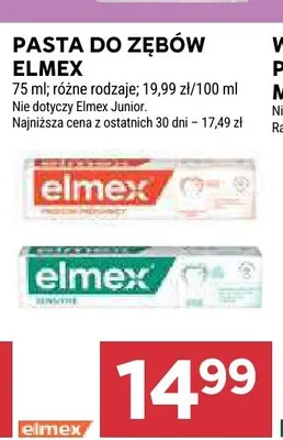 Pasta do zębów Elmex promocja w Stokrotka