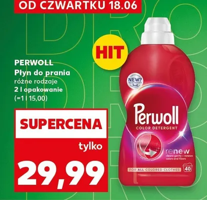 Płyn do prania Perwoll promocja w Kaufland