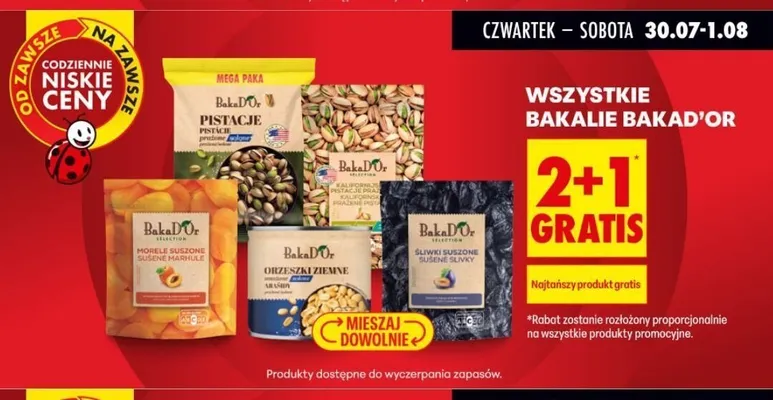 Bakalie Bakad'Or promocja w Biedronka
