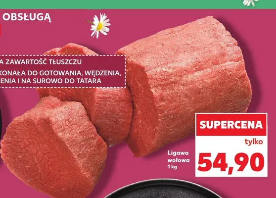 Ligawa wołowa promocja w Kaufland