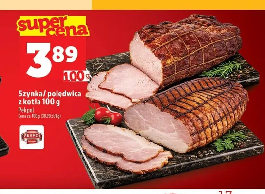 Szynka z kotła Pekpol promocja w TOPAZ
