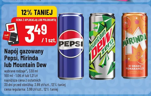 Napój Pepsi promocja w POLOmarket