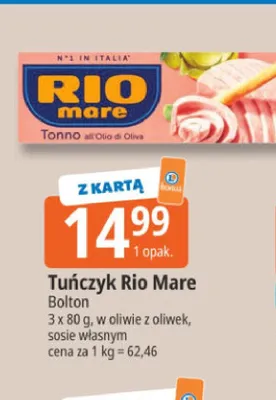 Tuńczyk Rio Mare promocja w Leclerc