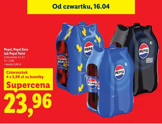 Napój Pepsi promocja w Lidl