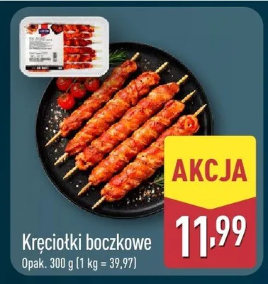 Kręciołki boczkowe promocja w Aldi