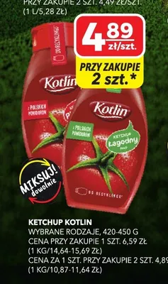 Ketchup Kotlin promocja w Top Market
