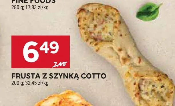 Frusta z szynką promocja w Stokrotka