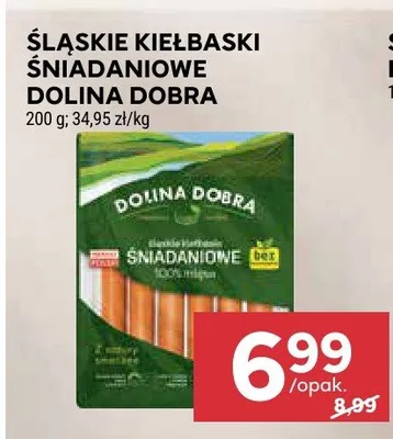 Śląskie kiełbaski śniadaniowe promocja w Stokrotka