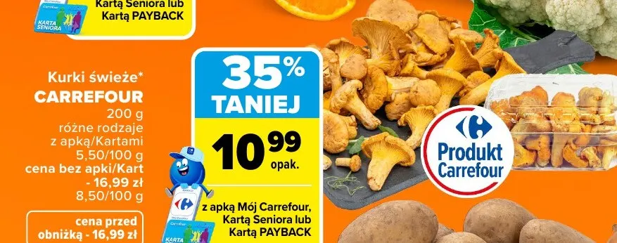Kurki świeże Carrefour promocja w Carrefour