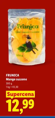 Mango suszone Frunica promocja w Lidl