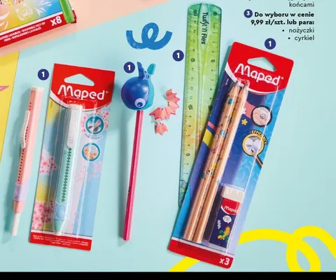 Gumka w długopisie Maped promocja w Biedronka