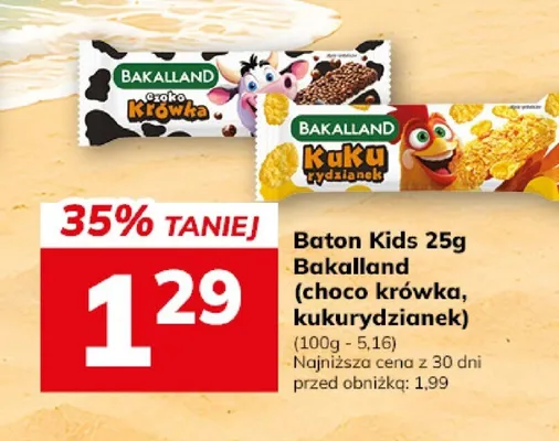Baton Kids Bakalland kukurydzianek promocja w Hitpol