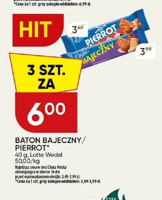 Baton E.Wedel Bajeczny promocja w Chata Polska
