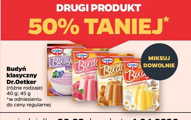 Budyń klasyczny promocja w Netto