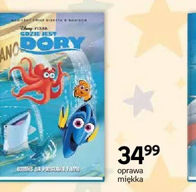 Komiks Gdzie jest Dory promocja w Empik