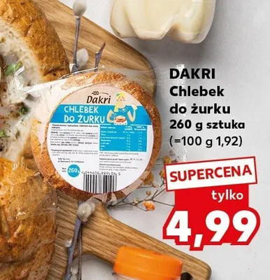 Chlebek do żurku promocja w Kaufland