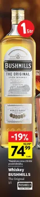 Whiskey Bushmills The Original promocja w Intermarche