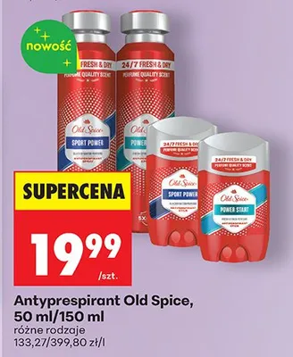 Antyperspirant Sport Power promocja w Biedronka