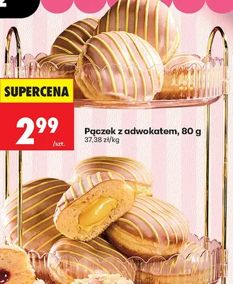 Pączek z adwokatem promocja w Biedronka