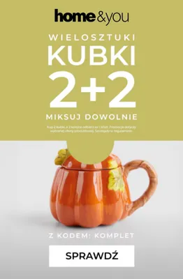 Kubki home & you promocja w home&you