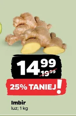 Imbir luz promocja w Netto