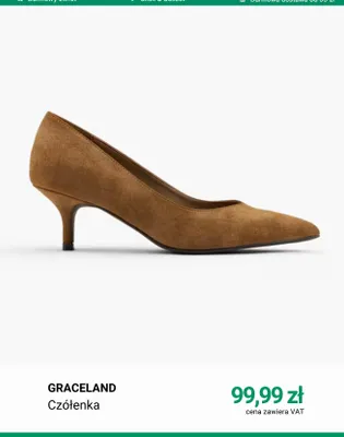 Czółenka Graceland promocja w Deichmann