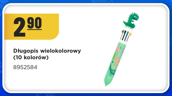 Długopis wielokolorowy (10 kolorów) MR. D.I.Y. promocja w MR. DIY