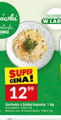 Surówka z białej kapusty Białecki Kuchnia promocja w Twój Market