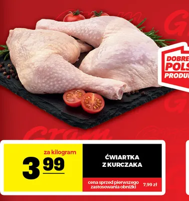 Ćwiartka z kurczaka promocja w Gram Market