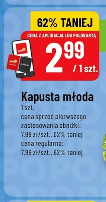 Kapusta młoda promocja w POLOmarket
