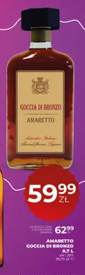 Amaretto Goccia Di Bronzo promocja w Duży Ben