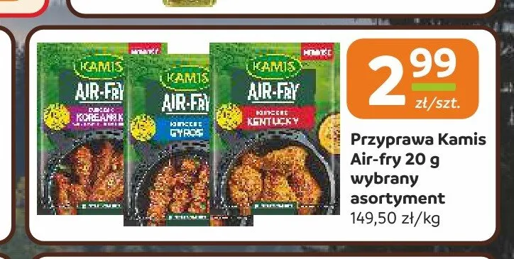 Przyprawa do dań z air-fryer Chrupiący Kentucky Kamis promocja w Gama